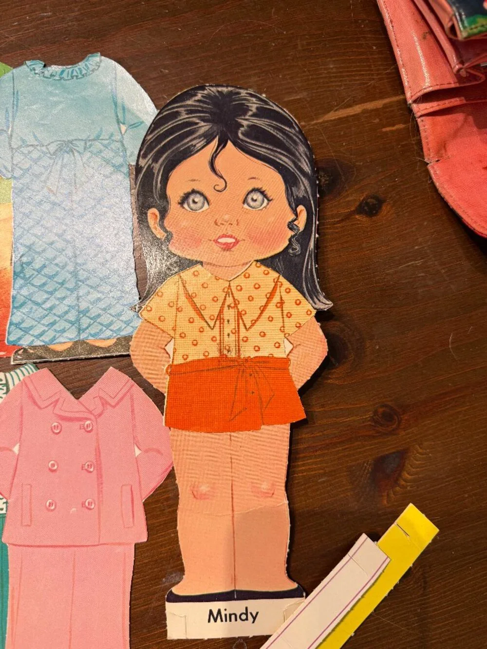 VIntage Magic Mindy Paper Doll Set 1970s
